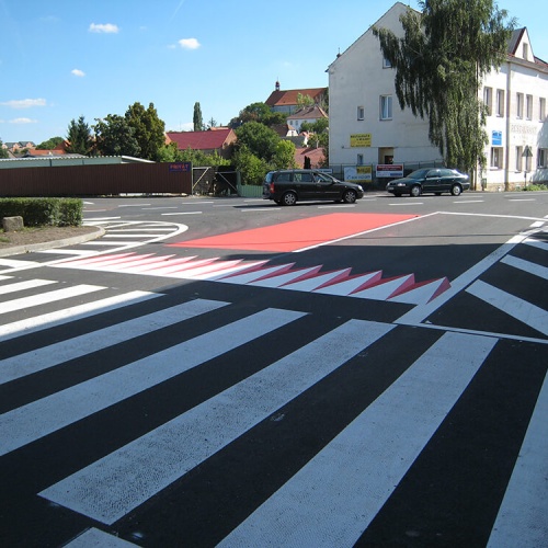 Vodorovné dopravní značení