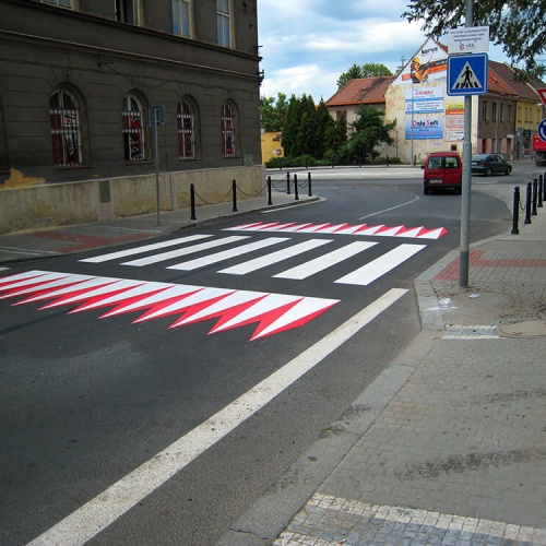 Vodorovné dopravní značení