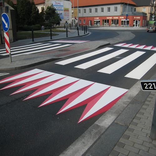 Vodorovné dopravní značení